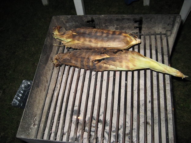 Mais auf dem Grill