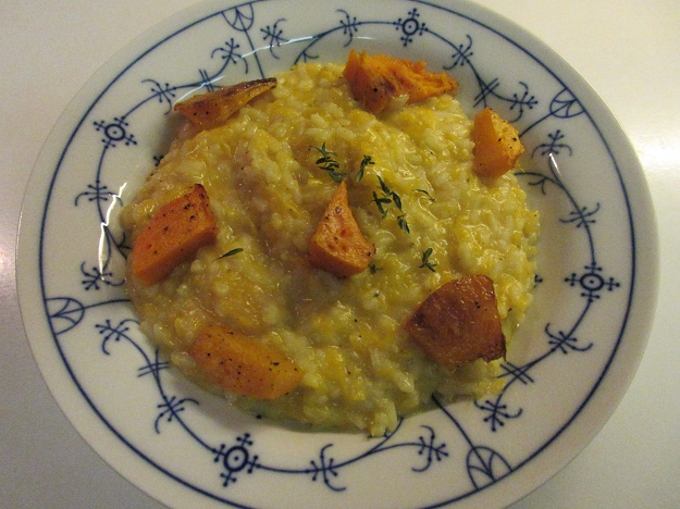 Kürbisrisotto