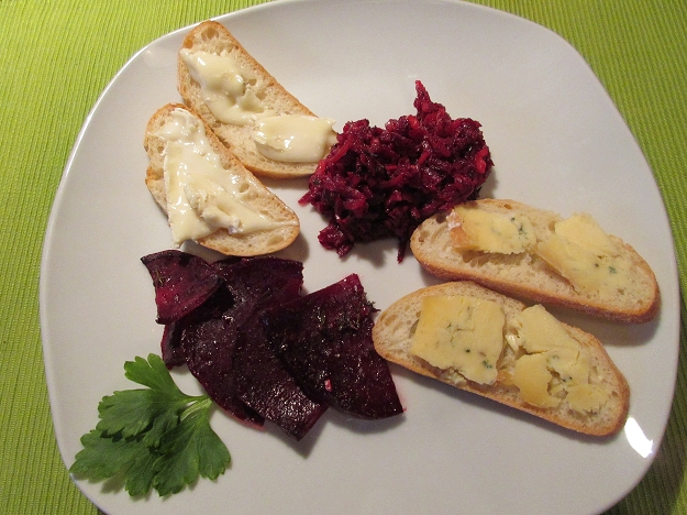 Rote Beete & Ziegenkäse