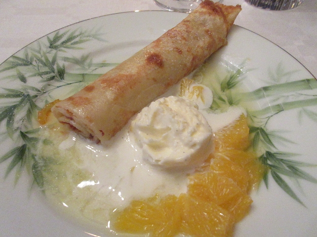 Crepe suzette