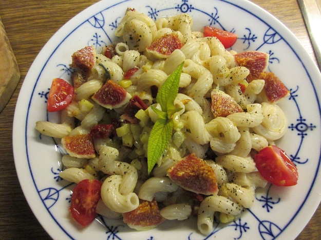 Pasta mit Feigen