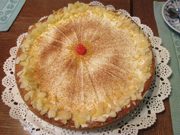 Apfeltorte mit Schmand