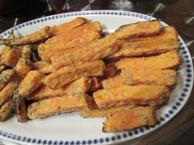 Süßkartoffelpommes