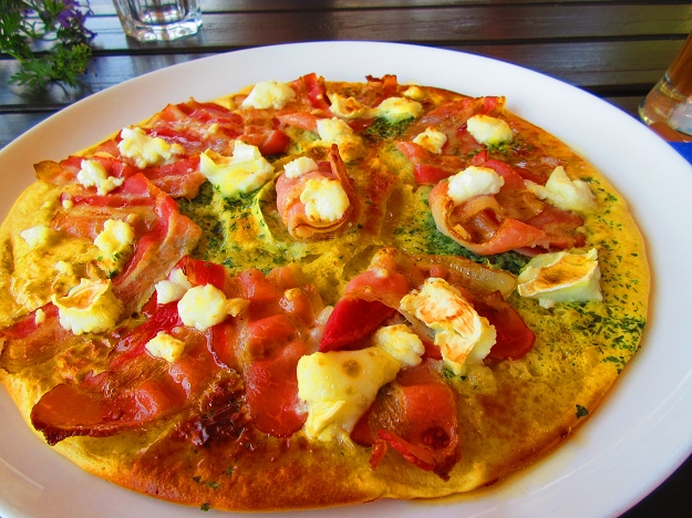 Pfannkuchenpizza