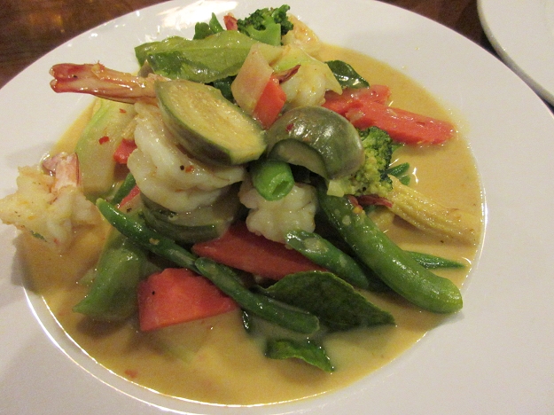 Thai Curry mit Shrimps