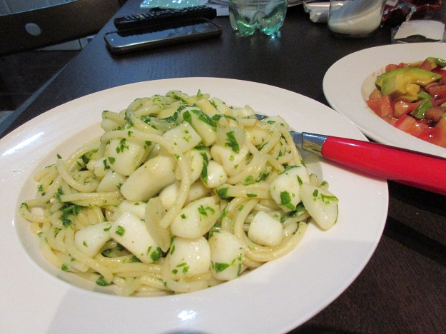 Pasta mit Sepia