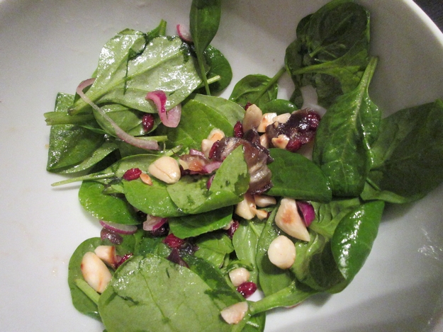 Spinatsalat
