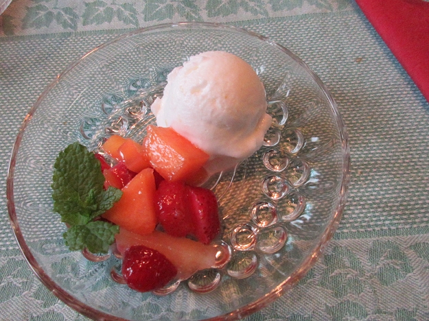 Zitronensorbet