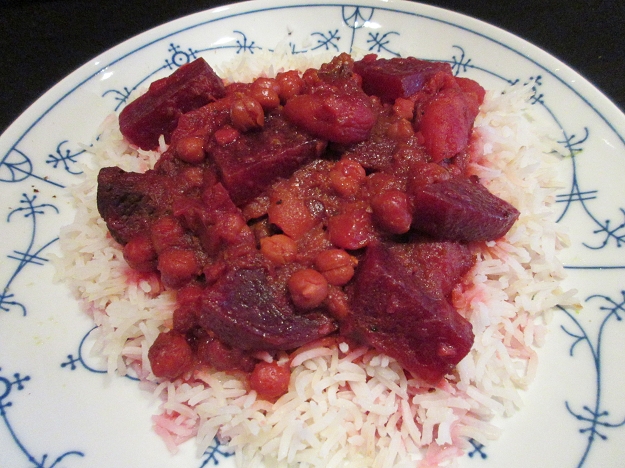 Rote-Beete-Tajine