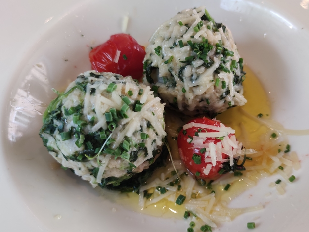 Spinatknödel 