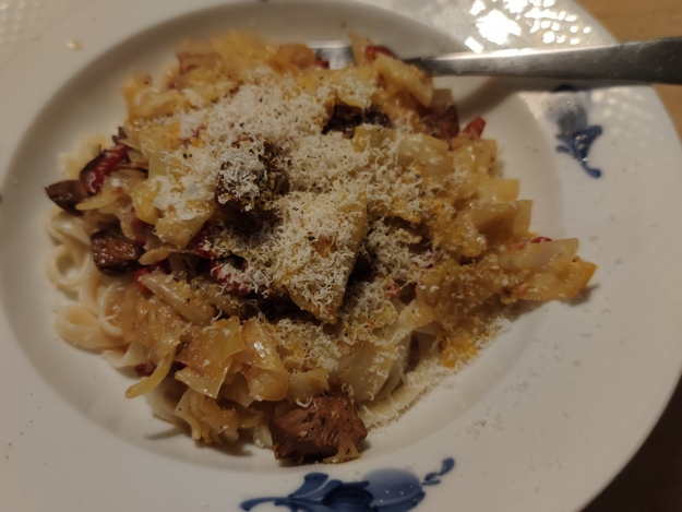Pasta mit Jackfruit