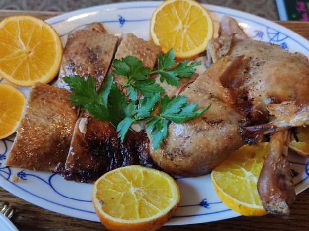Ente à l'Orange