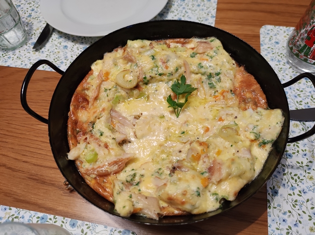Räucherfisch-Frittata